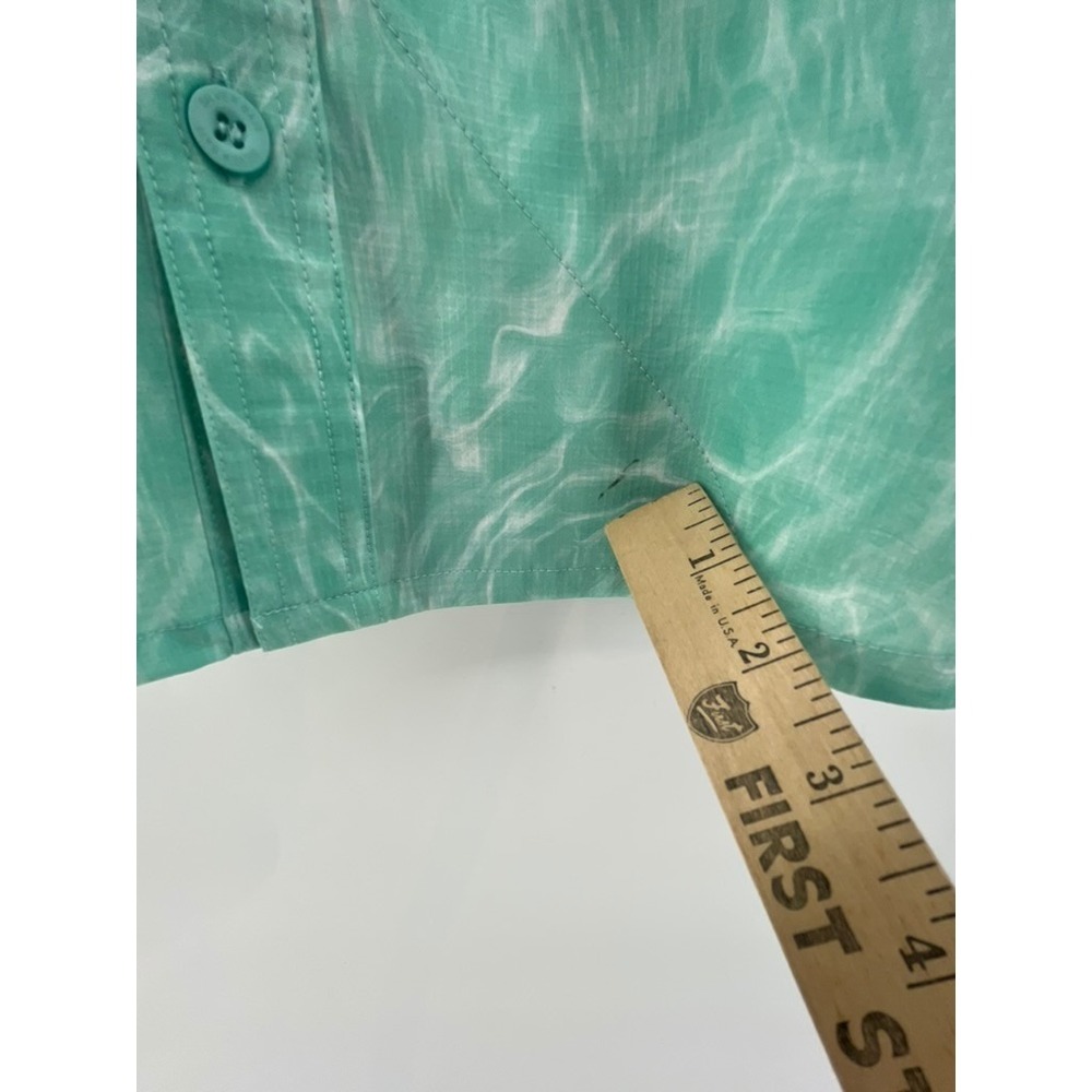 Silver Bait Shirt Mens Size L Fishing Vented Hiking Zip Pockets Mesh‎ UPF 50+ - Picture 13 of 13
